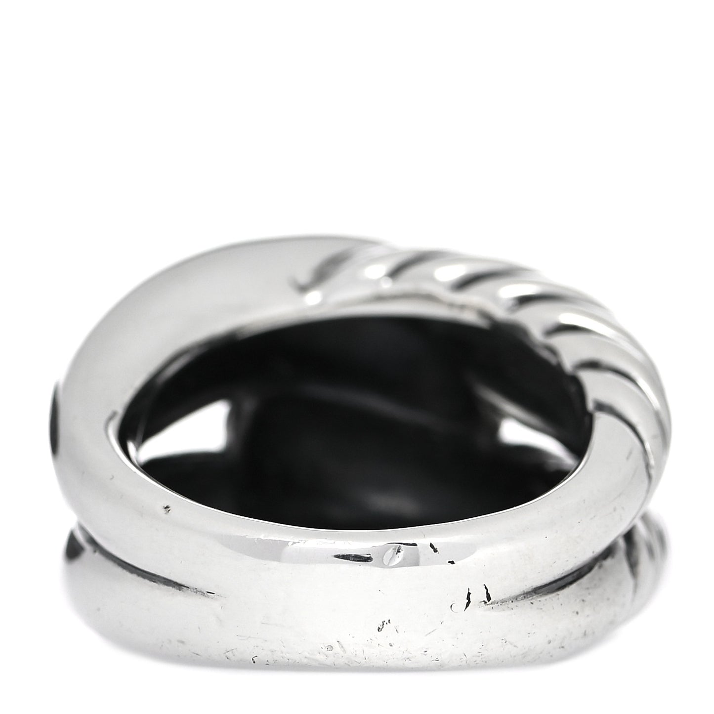 Sterling Silver Large Infinity Ring 56 7.5
