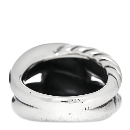 David Yurman Sterling Silver Large Infinity Ring 56 7.5 3 of 5