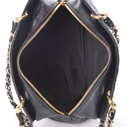 Chanel Caviar Quilted Petit Timeless Tote PTT Black 7 of 9