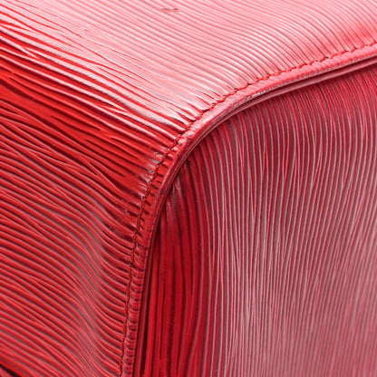 Louis Vuitton Epi Speedy 35 Castillan Red 11 of 11