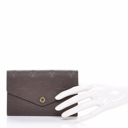 Louis Vuitton Empreinte Curieuse Compact Wallet Terre 2 of 7