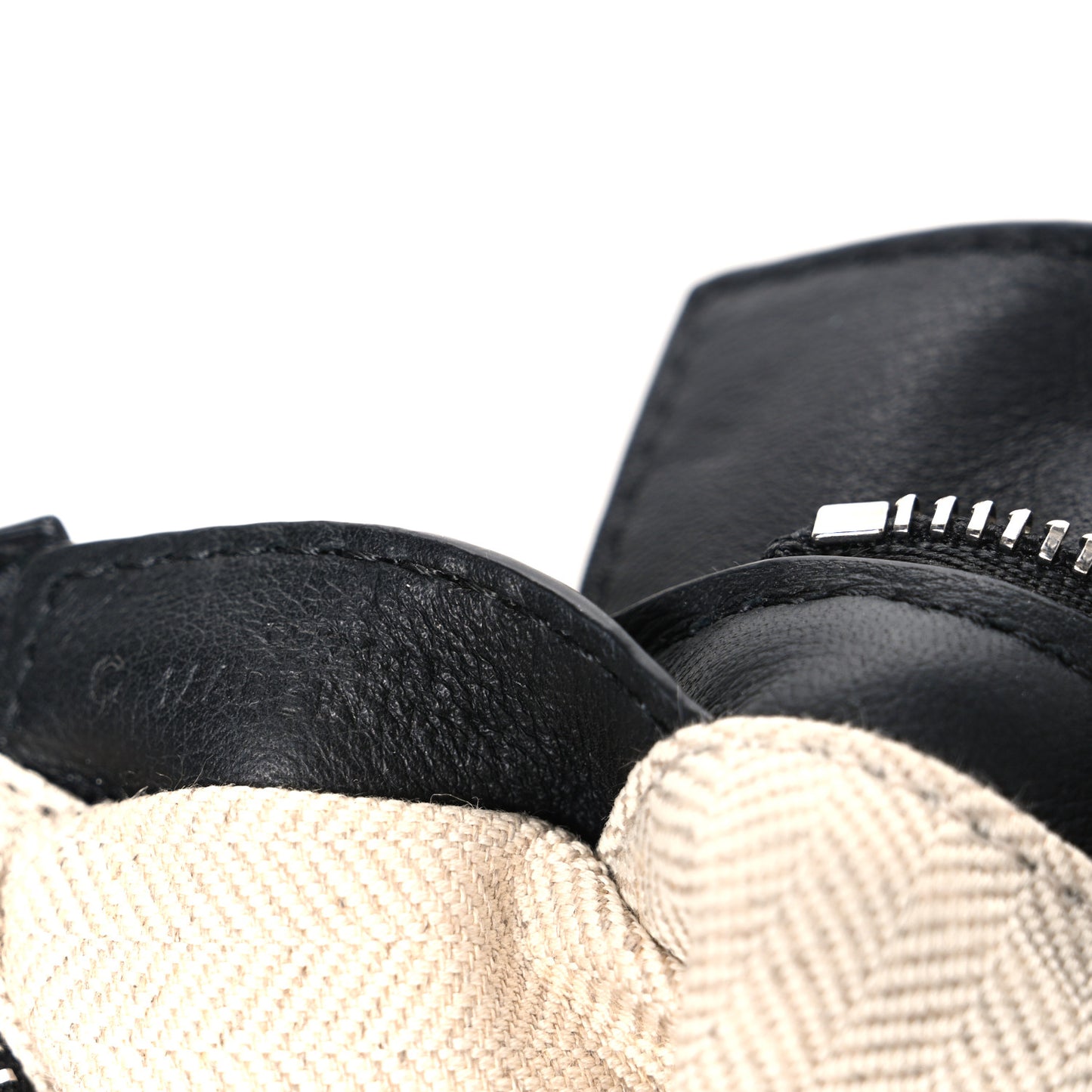 Calfskin Mini Puzzle Bag Black