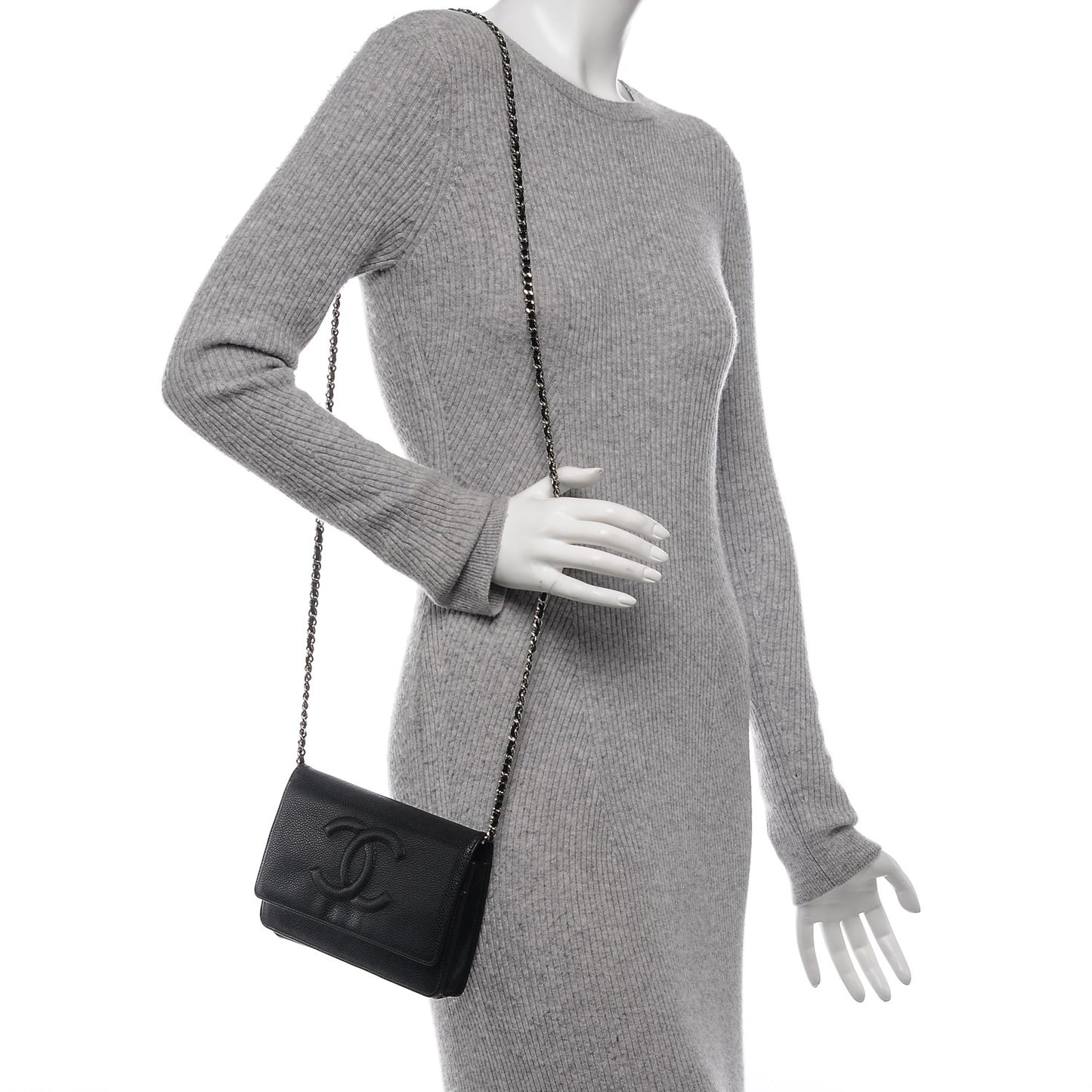 Caviar Timeless CC Wallet On Chain WOC Black