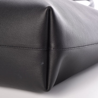 Saint Laurent Calfskin Large Shopping Tote Black 9 of 9