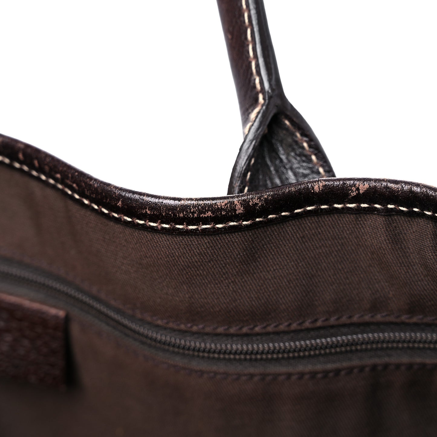 Monogram Medium Princy Tote Dark Brown