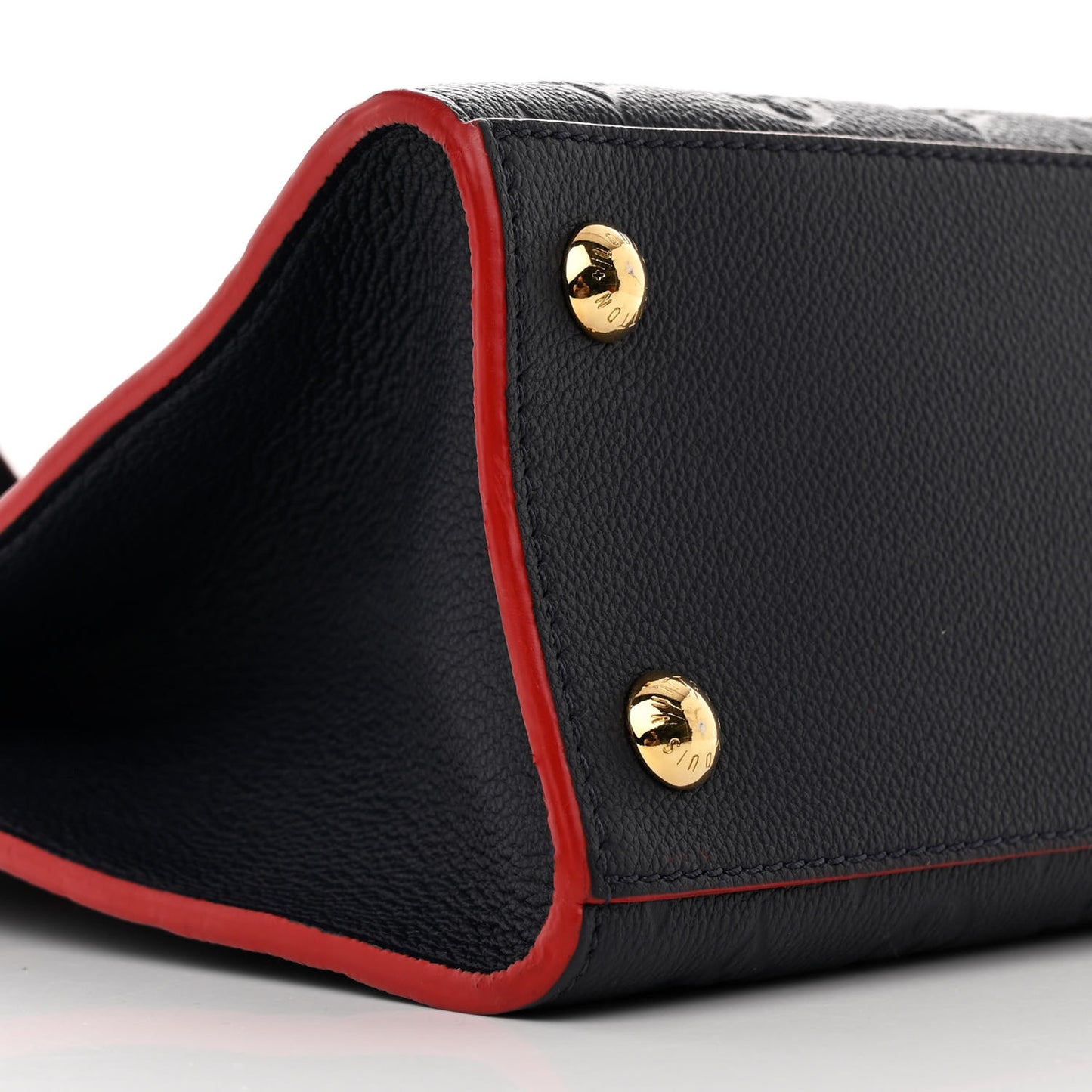 Empreinte Pont Neuf MM Marine Rouge