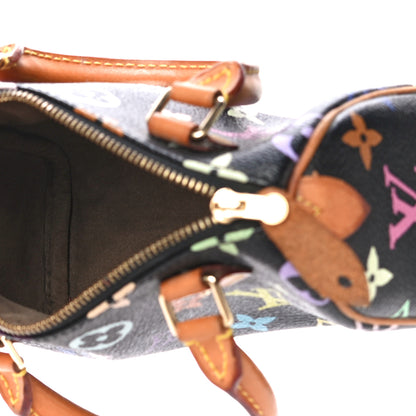 Louis Vuitton Monogram Multicolor Mini Sac HL Speedy Black 5 of 11