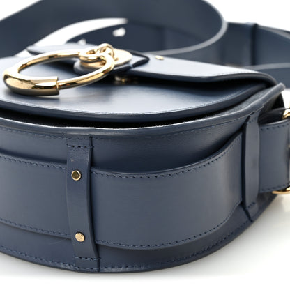Chloe Calfskin Small Tess Bag Deep Ocean Blue 9 of 9