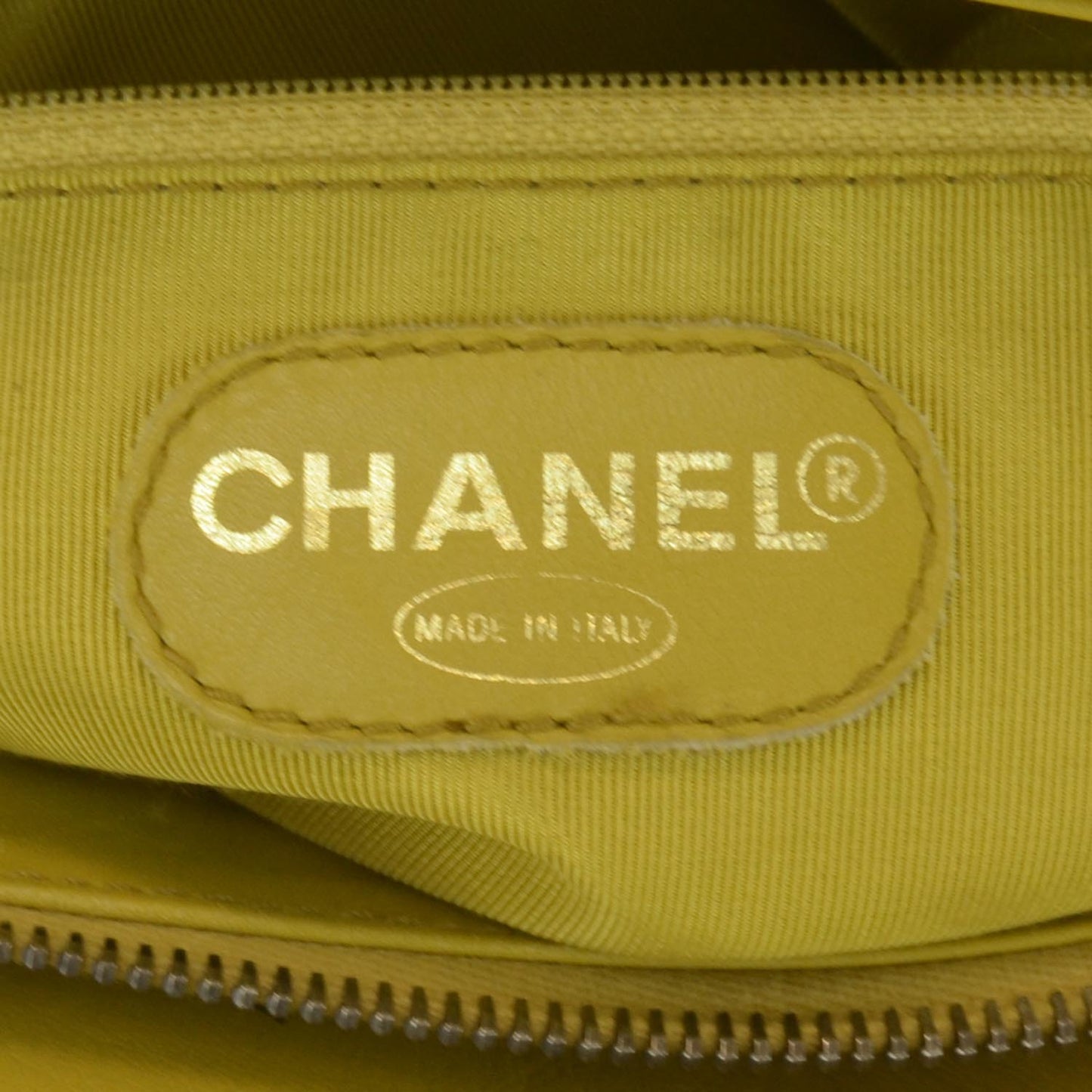 Leather Tassel Bag Yellow