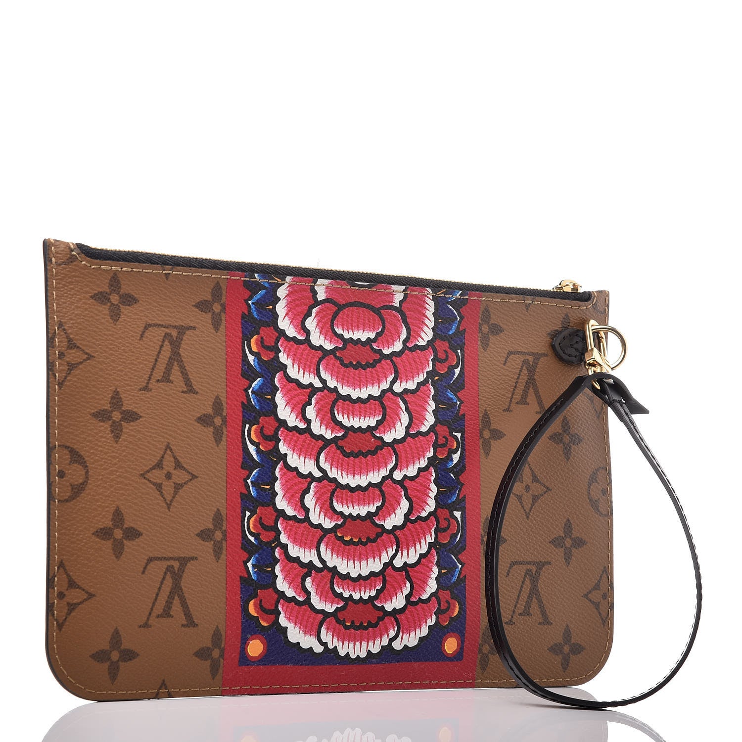 Louis Vuitton Reverse Monogram Kabuki MM GM Pochette 3 of 7