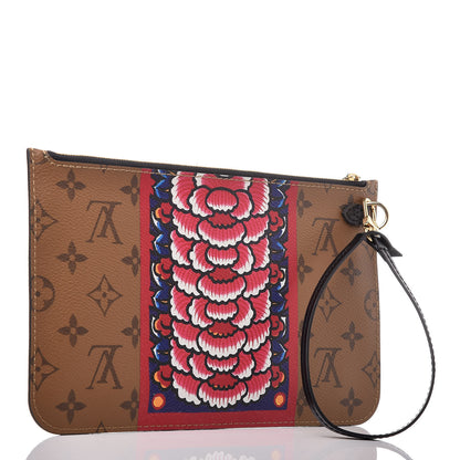Louis Vuitton Reverse Monogram Kabuki MM GM Pochette 3 of 7