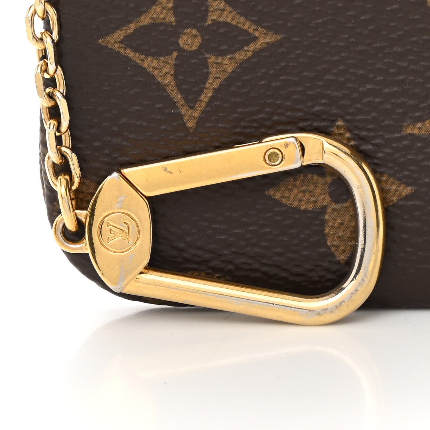 Monogram Key Pouch