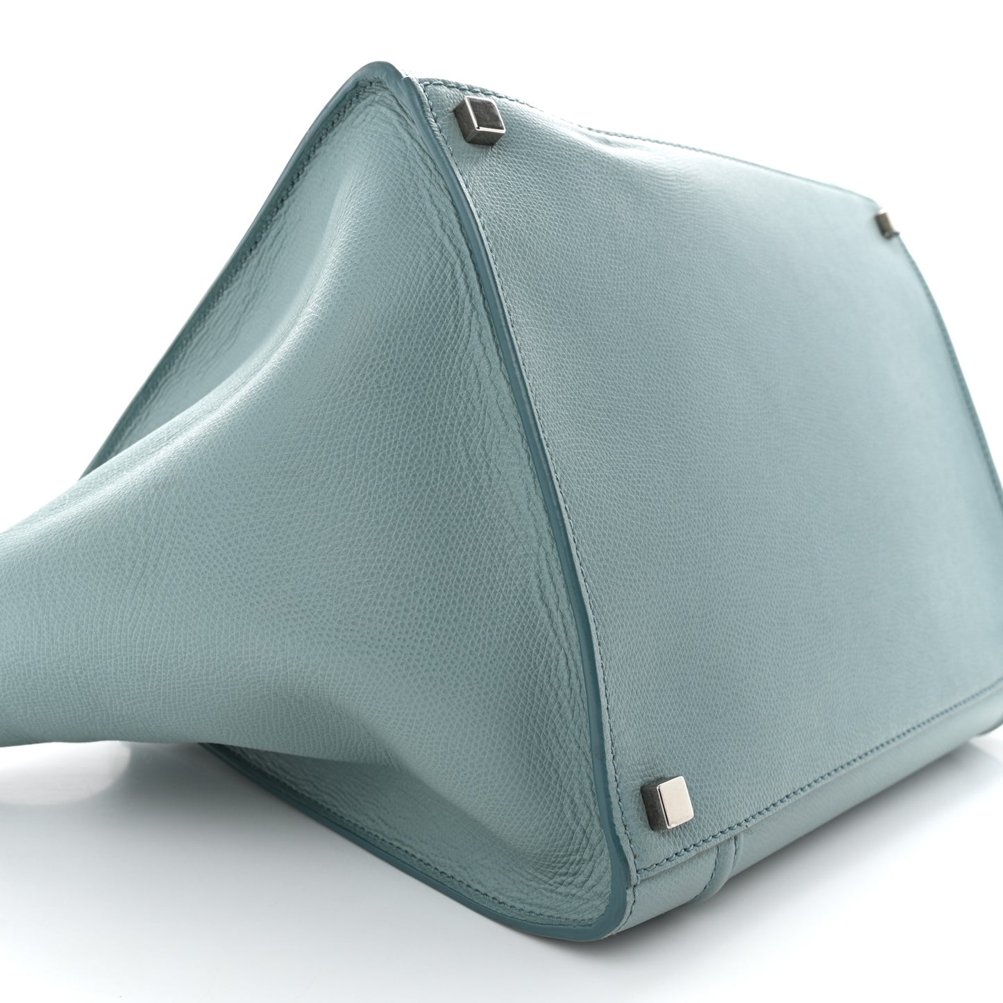 Baby Grained Calfskin Medium Phantom Luggage Glacier