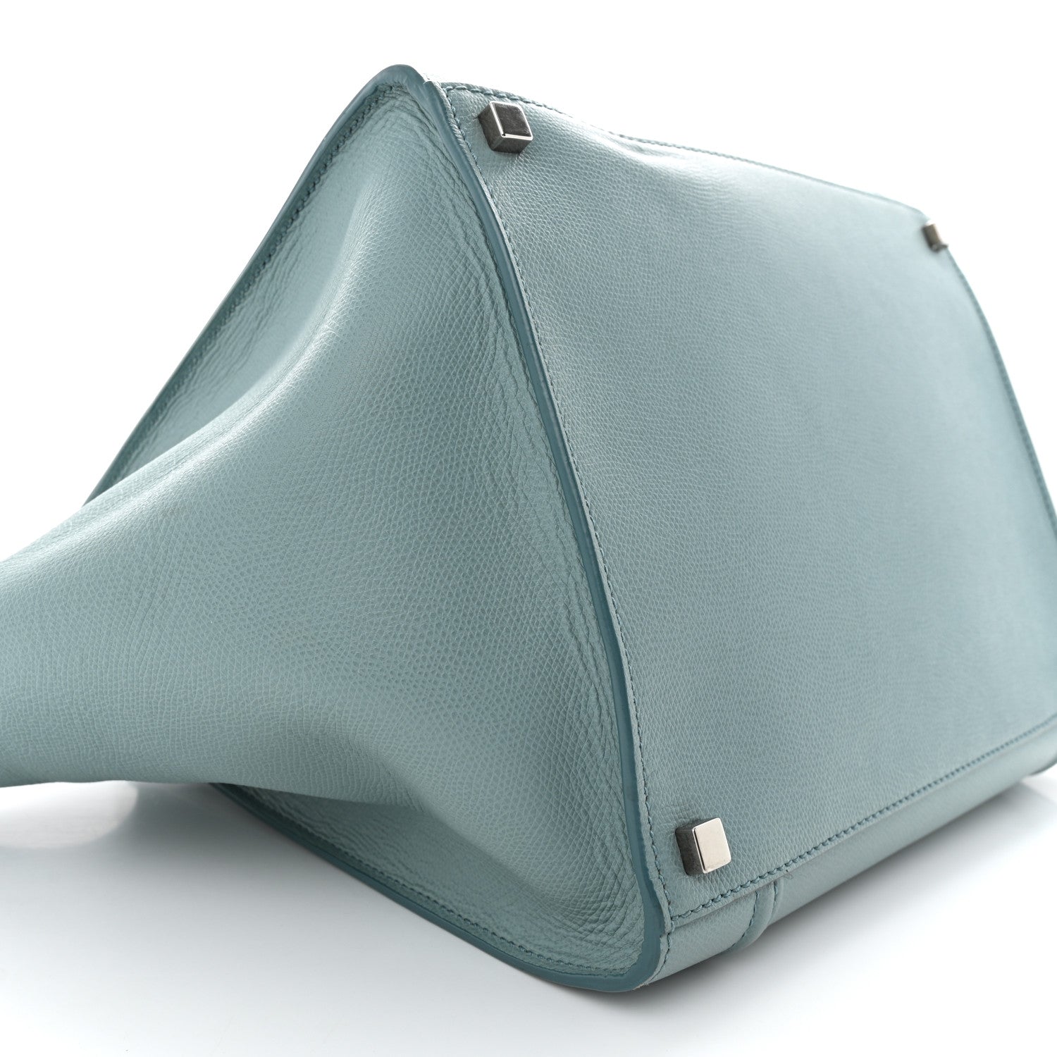 Celine Baby Grained Calfskin Medium Phantom Luggage Glacier 9 of 15