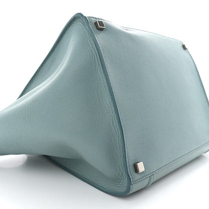 Celine Baby Grained Calfskin Medium Phantom Luggage Glacier 9 of 15