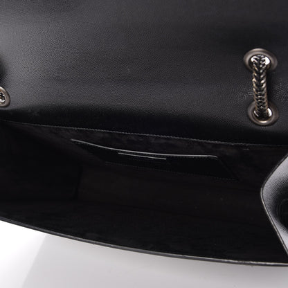 Saint Laurent Grain De Poudre Jumbo Betty Black 6 of 12
