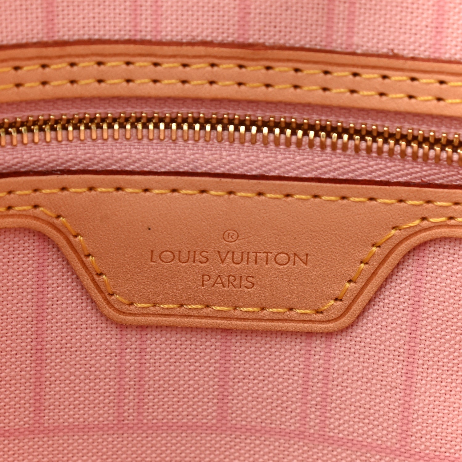 Louis Vuitton Damier Azur Neo Neverfull MM Rose Ballerine 6 of 11