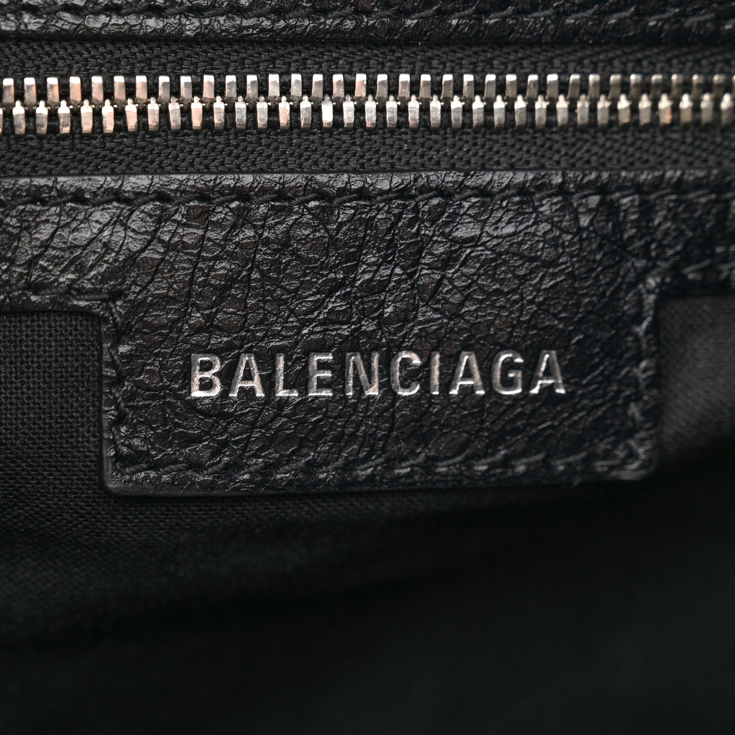 Balenciaga Agneau Arena Le Cagole Bucket Bag XS Black 7 of 11