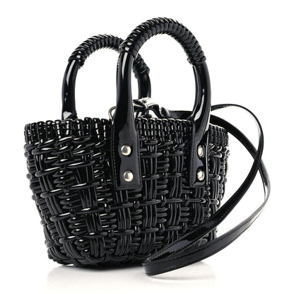 Balenciaga Faux Calfskin XXS Bistro Basket Black 3 of 8
