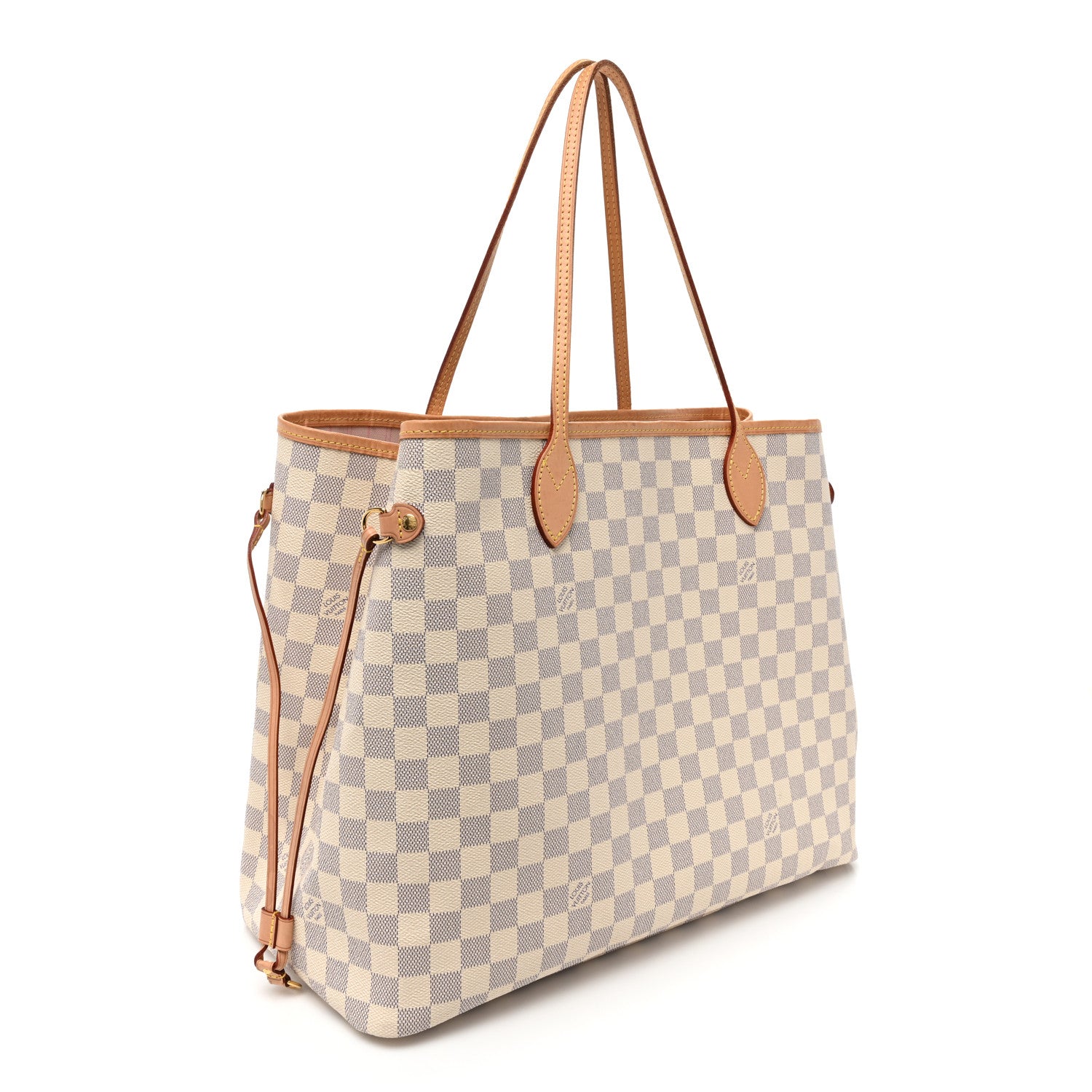 Louis Vuitton Damier Azur Neo Neverfull GM Rose Ballerine 4 of 18