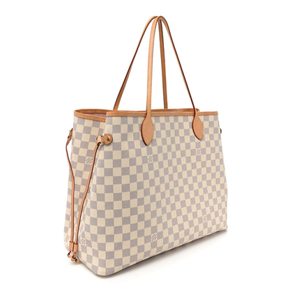 Louis Vuitton Damier Azur Neo Neverfull GM Rose Ballerine 4 of 18