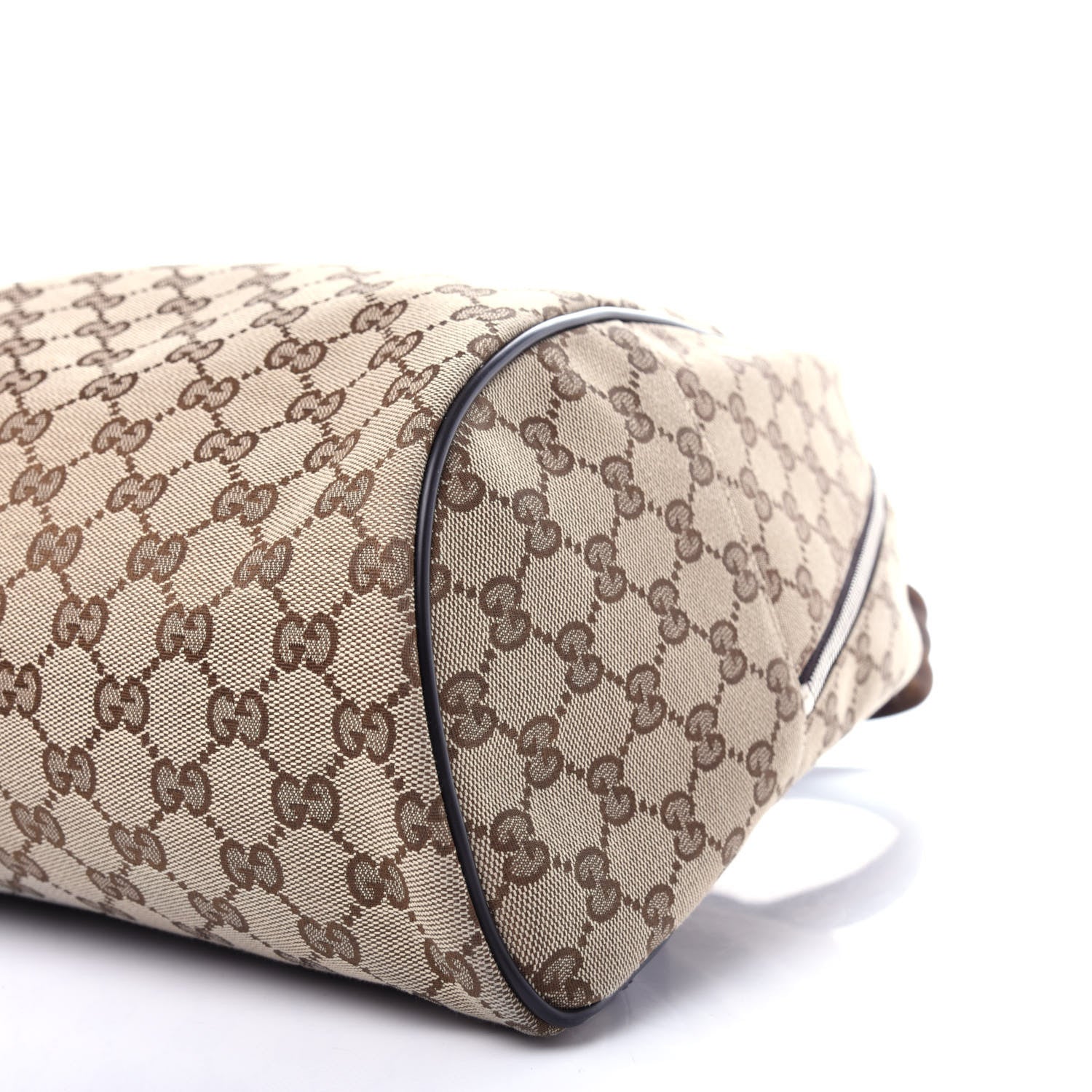 Gucci Monogram Travel Backpack Dark Brown 9 of 11