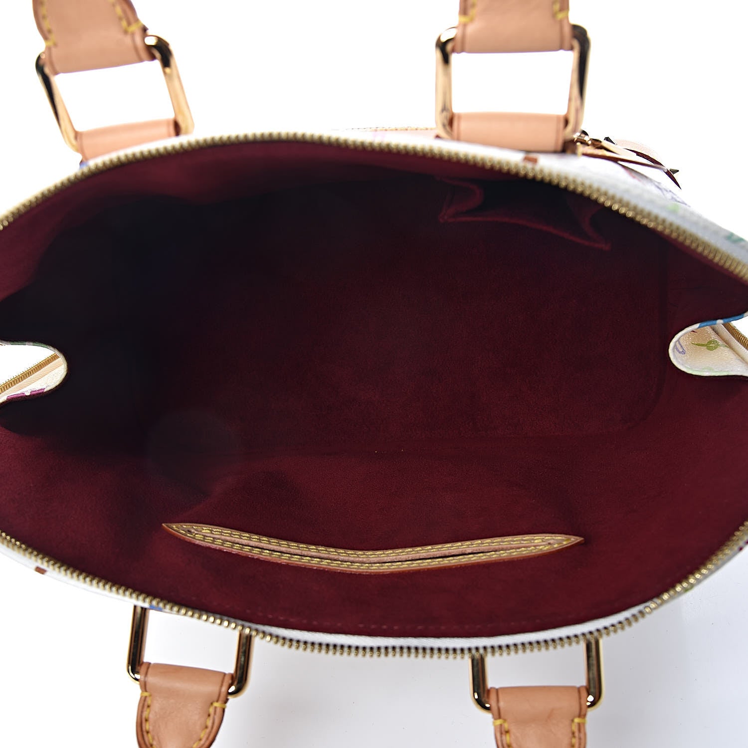 Louis Vuitton Monogram Multicolor Alma White 6 of 11