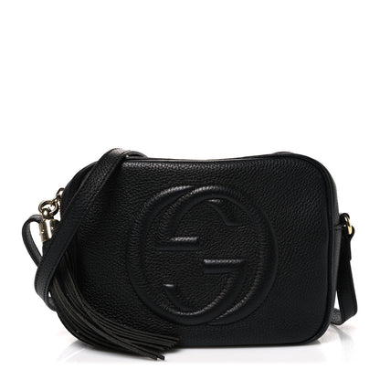 Gucci Pebbled Calfskin Small Soho Disco Bag Black 1 of 12