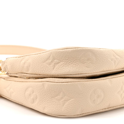 Louis Vuitton Empreinte Monogram Giant Multi Pochette Accessories Cream 10 of 10