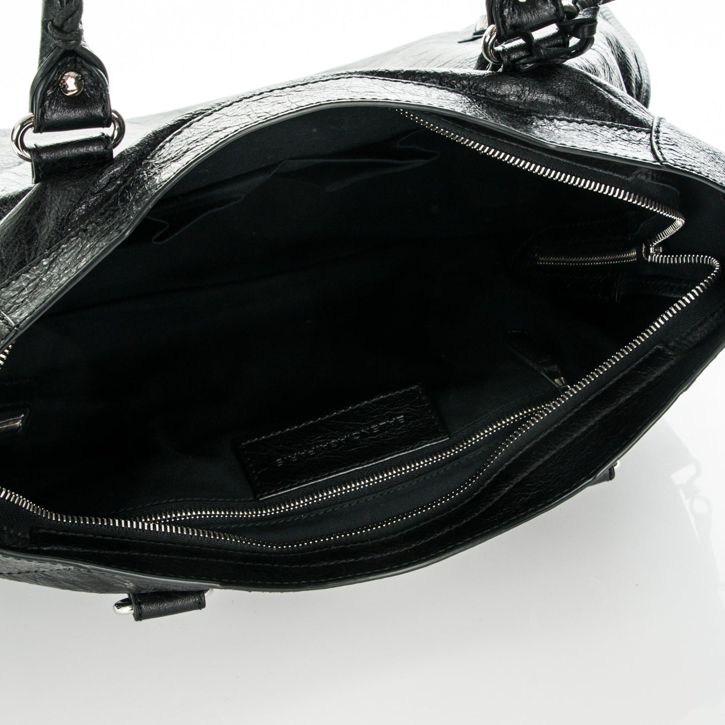 Agneau Giant 12 Silver Hardware City Black