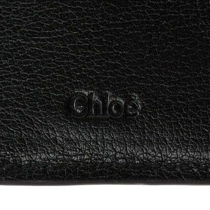Chloe Calfskin Iconic Small Trifold Wallet Black 6 of 9