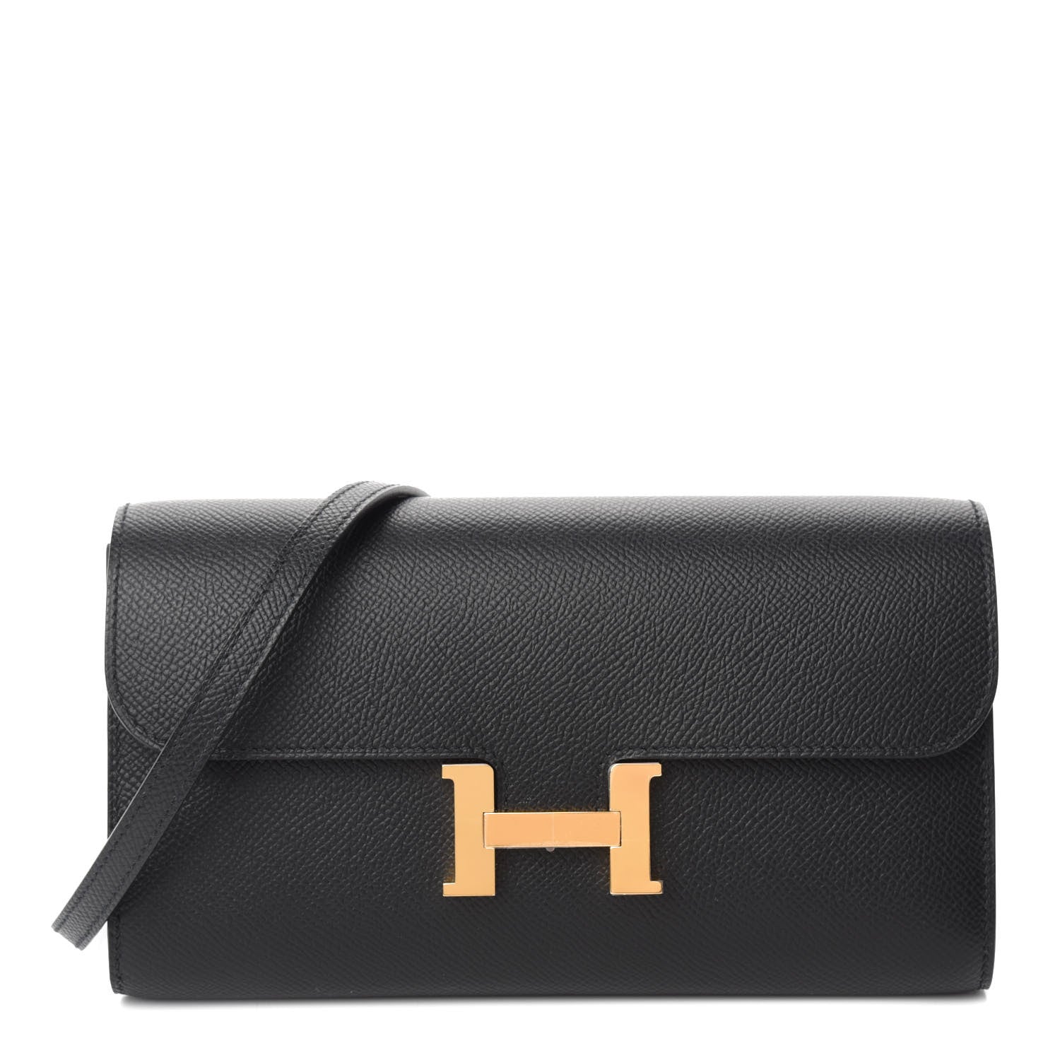 Hermes Epsom Constance Wallet To Go Black 1 of 11