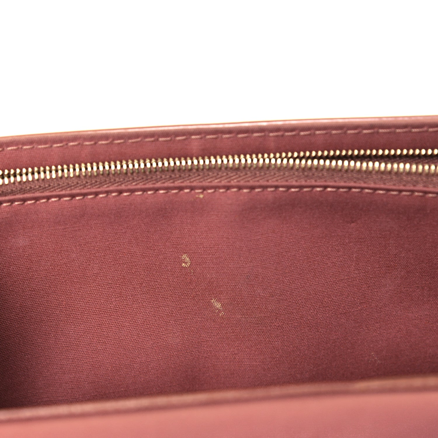 Louis Vuitton Vernis Rossmore MM Rose Velours 7 of 11