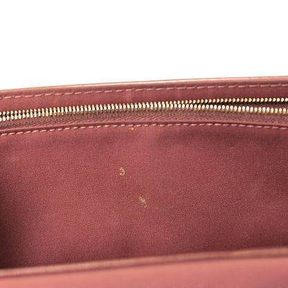 Louis Vuitton Vernis Rossmore MM Rose Velours 7 of 11