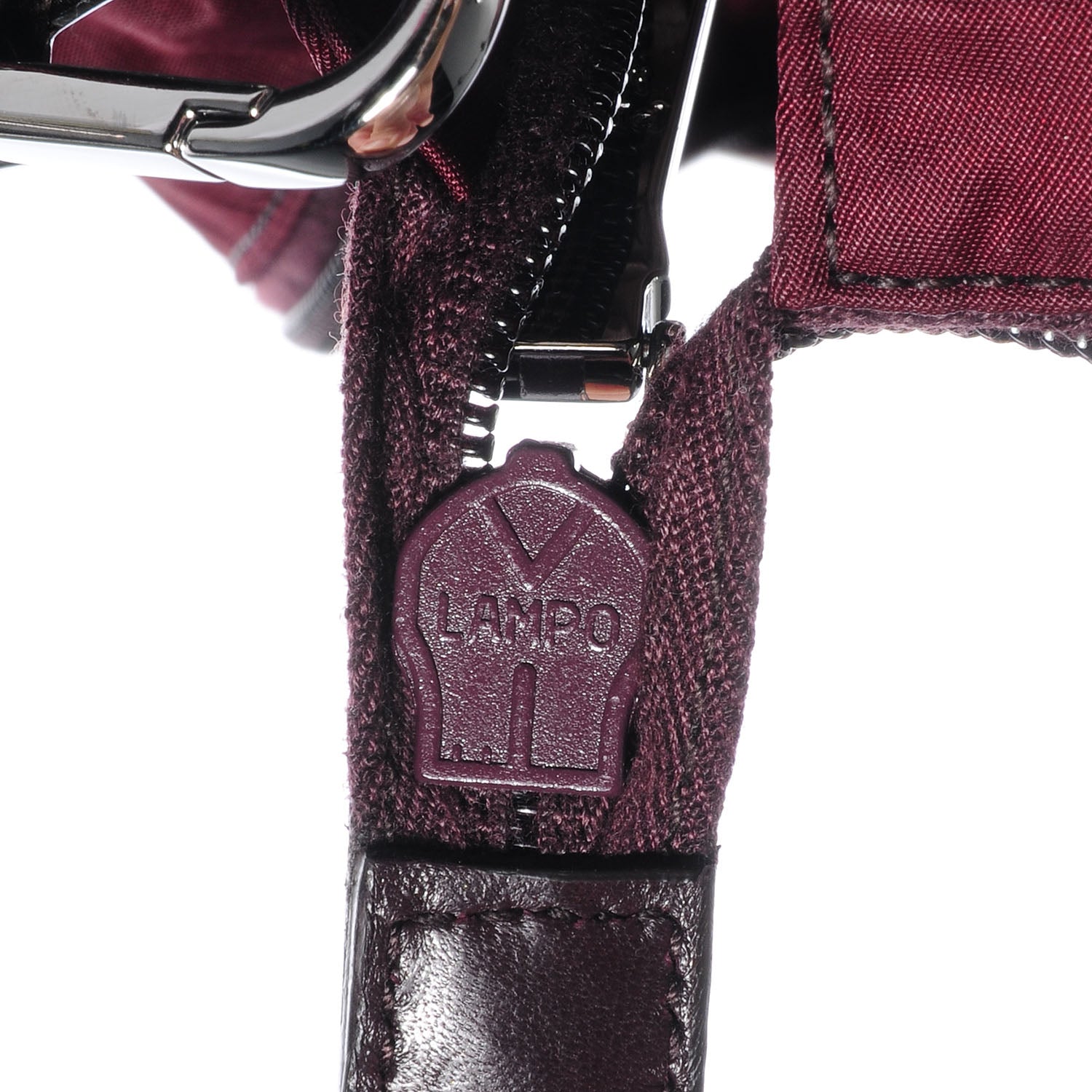Prada Tessuto Nylon Shopping Tote Bordeaux 10 of 11