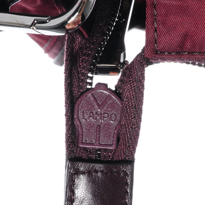 Prada Tessuto Nylon Shopping Tote Bordeaux 10 of 11
