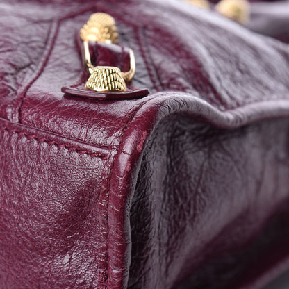 Balenciaga Agneau Giant 12 Gold Hardware S City Violet Prune 11 of 11