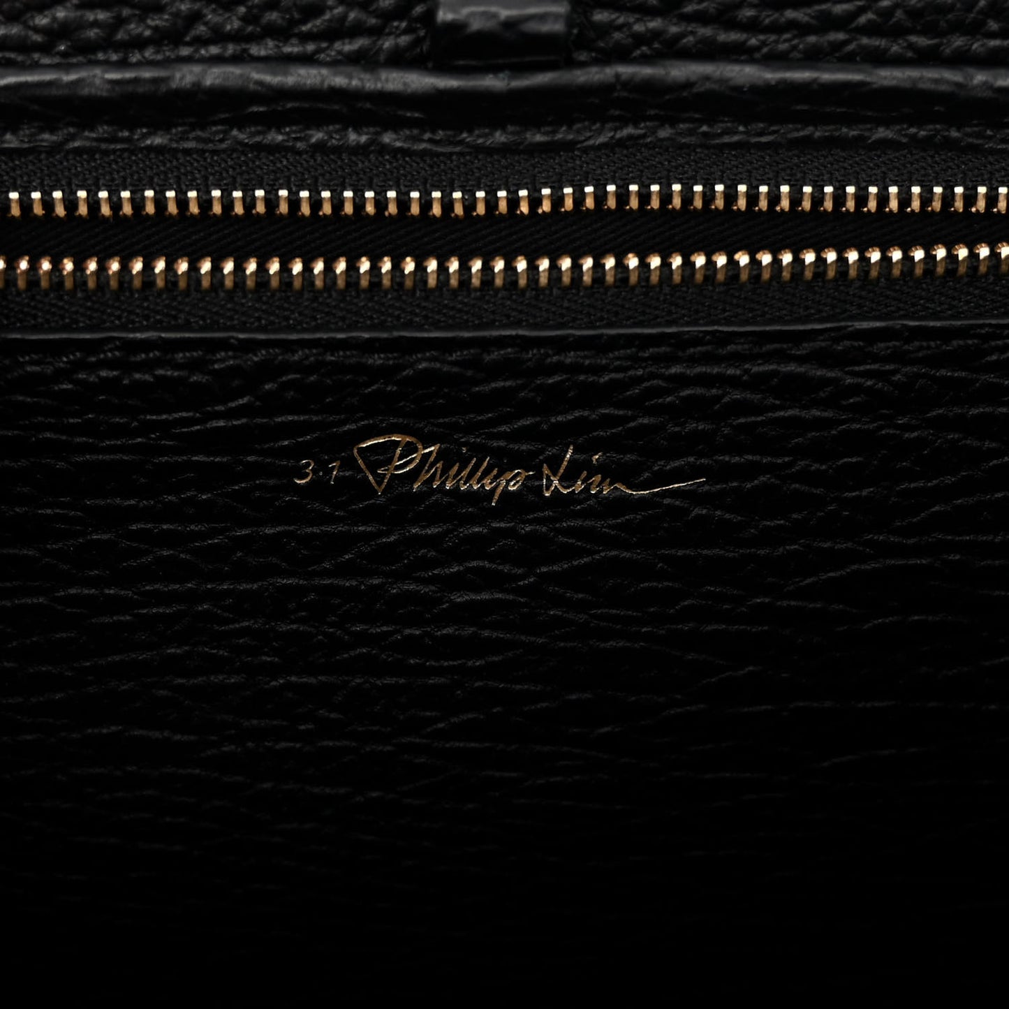 Textured Calfskin Medium Pashli Satchel Black