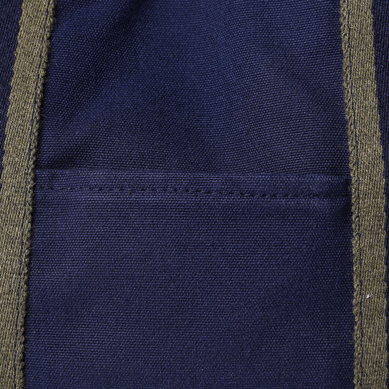 Hermes Canvas Fourre Tout MM Navy 10 of 17
