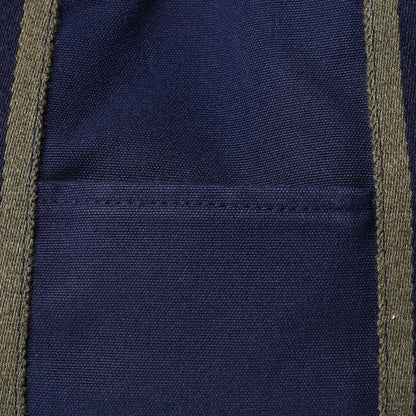 Hermes Canvas Fourre Tout MM Navy 10 of 17