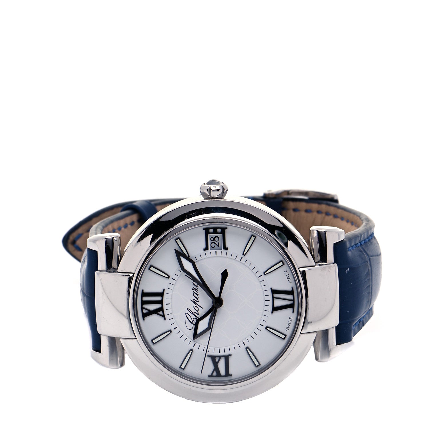 Chopard Stainless Steel Alligator 40mm Imperiale Automatic Watch 2 of 5