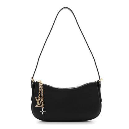 Louis Vuitton Calfskin LV Bloom Pochette  Black 1 of 11