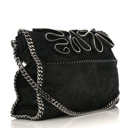 Stella McCartney Shaggy Deer Falabella Zipper Tote Black 3 of 11