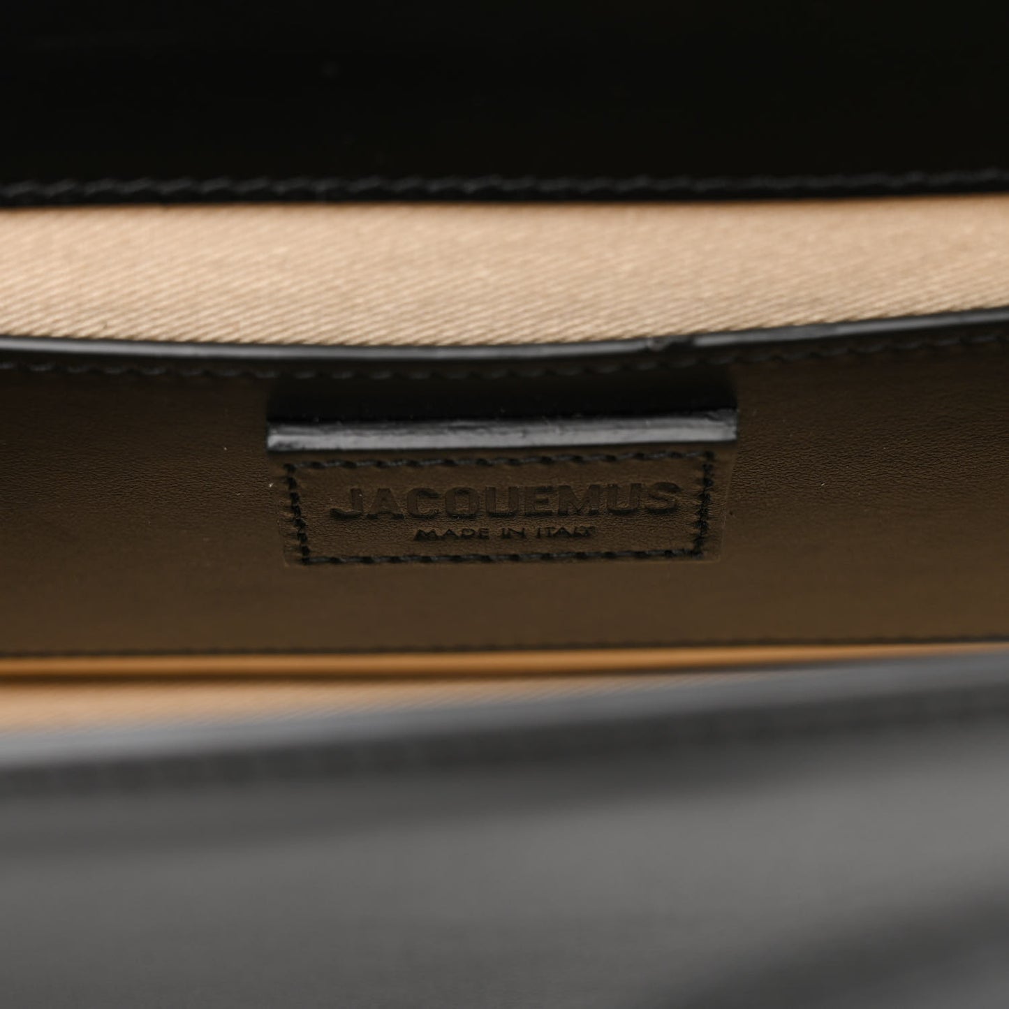 Smooth Calfskin Le Grand Bambino Long Black
