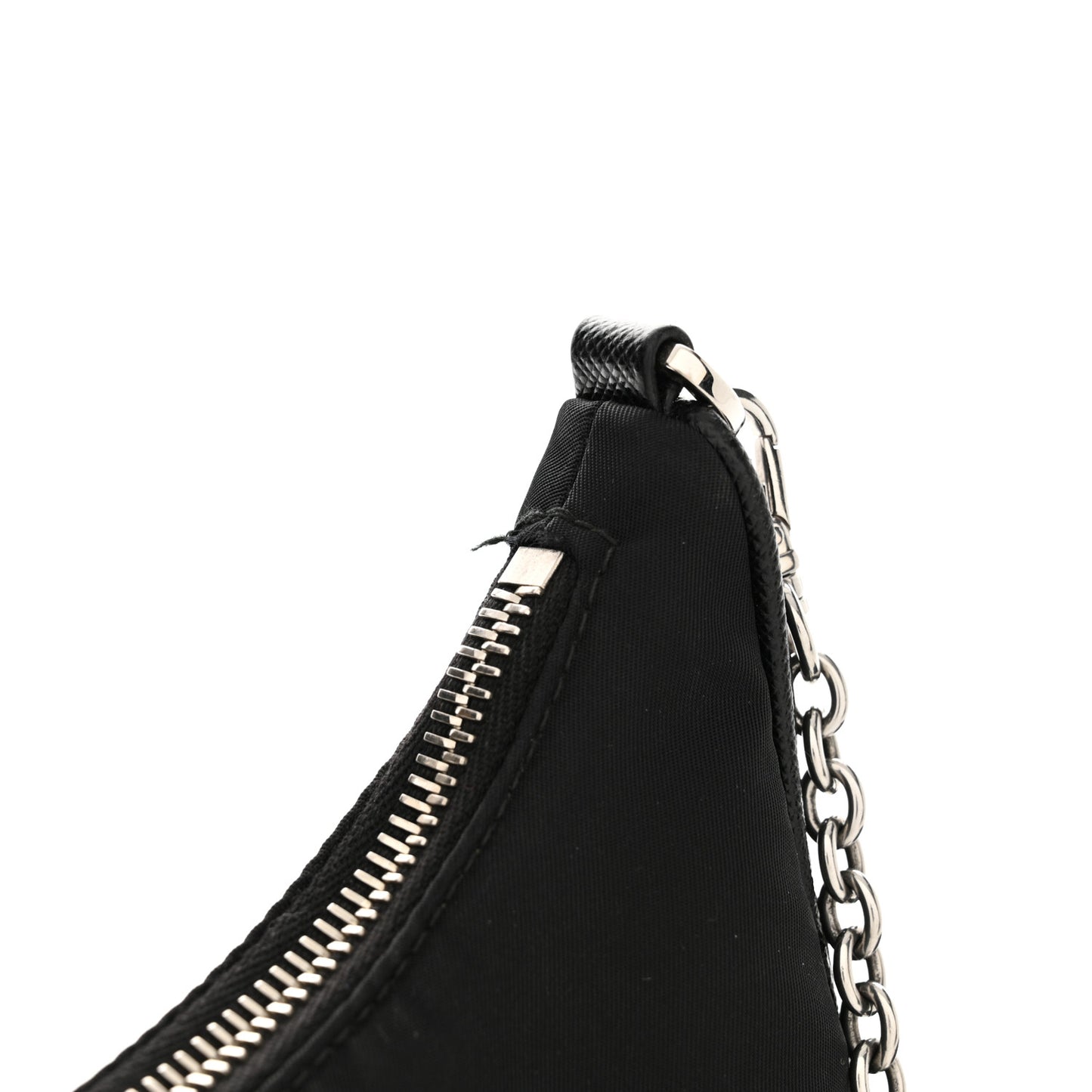 Re-Nylon Saffiano Re-Edition 2005 Shoulder Bag Black