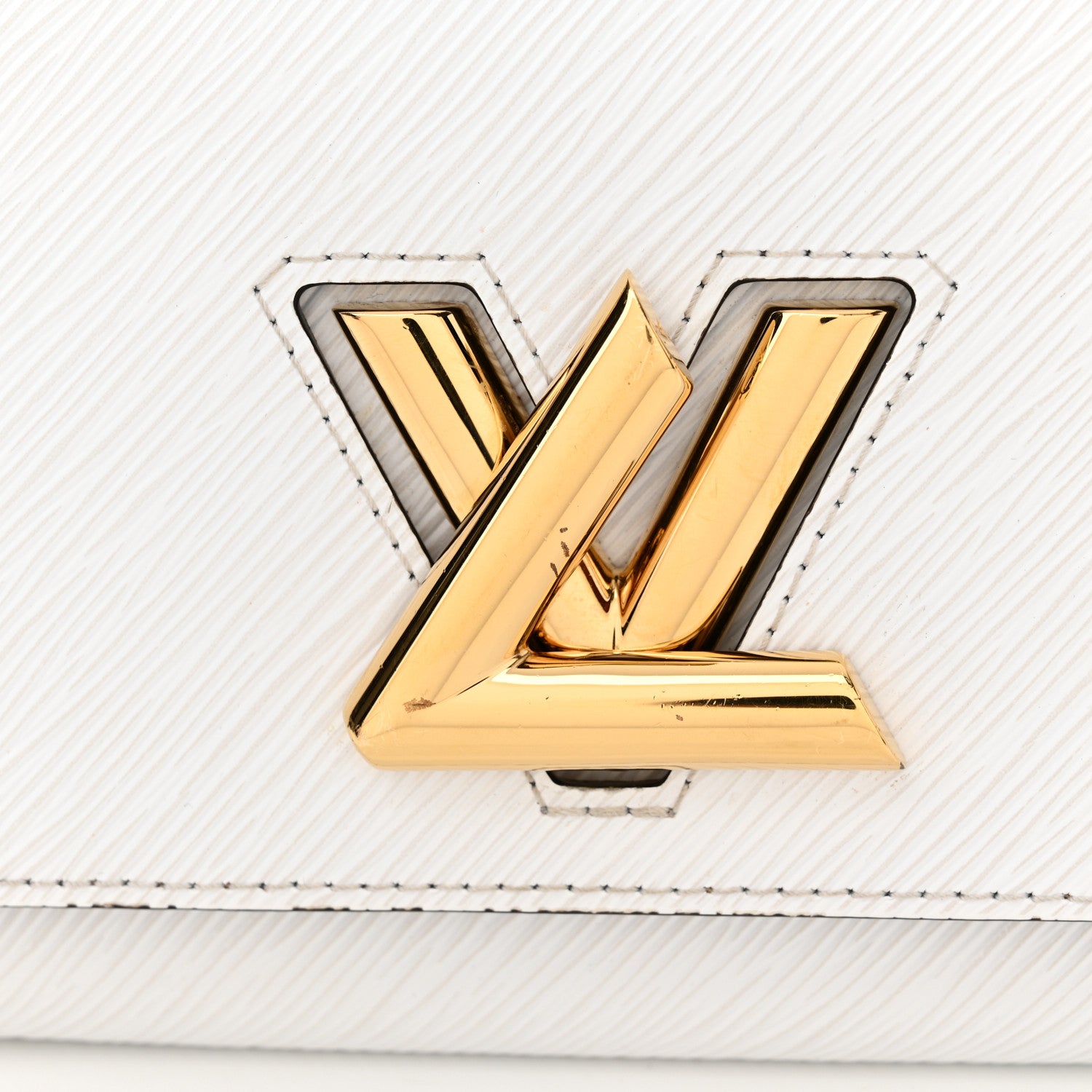 Louis Vuitton Epi Twist Shoulder Bag PM White 16 of 17