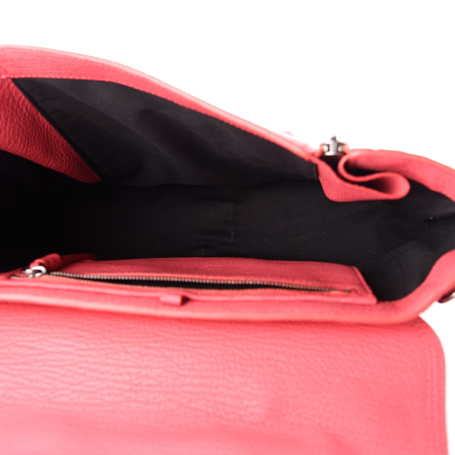 3.1 Phillip Lim Textured Calfskin Medium Pashli Satchel Raspberry 5 of 9