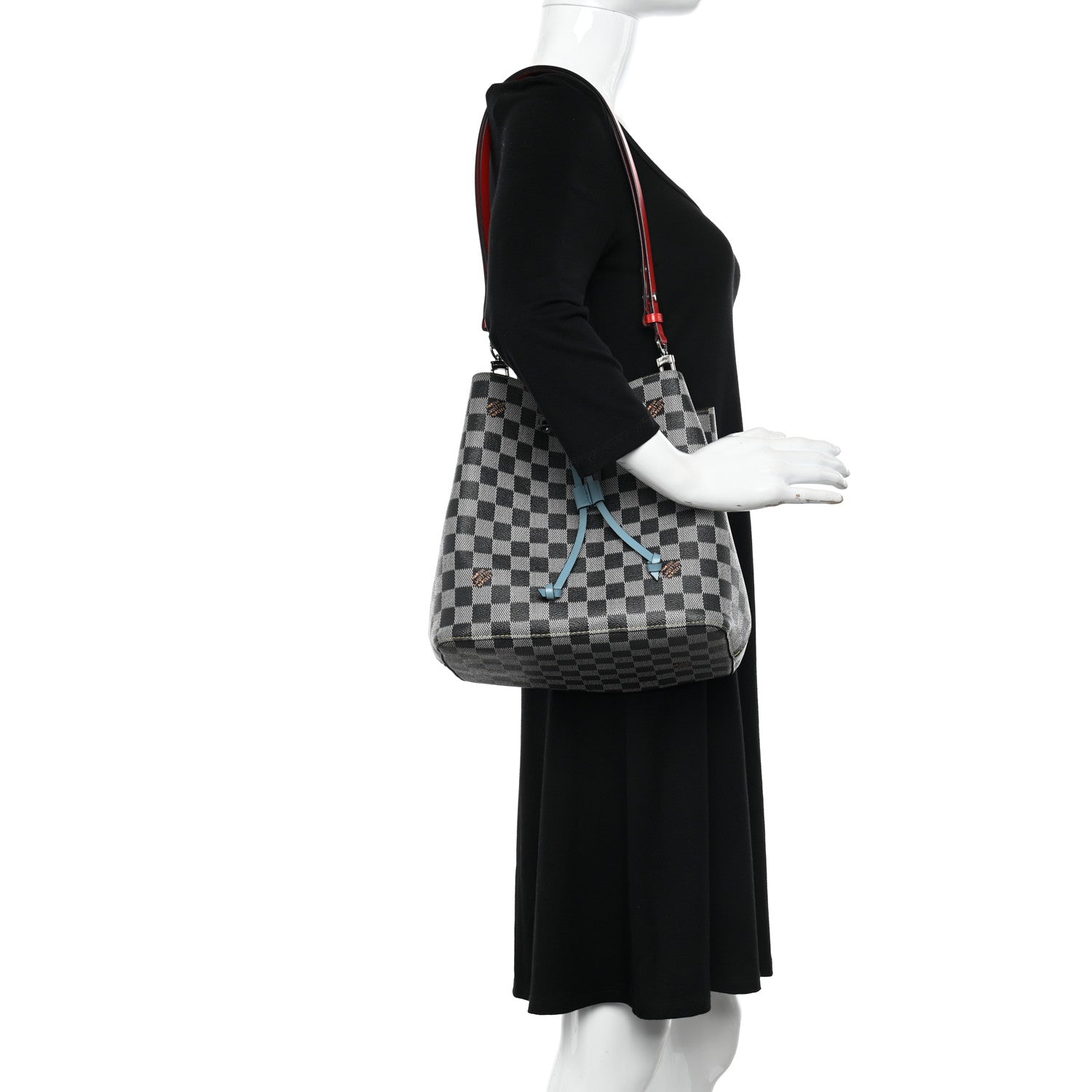 Louis Vuitton Damier Neonoe Black White 2 of 10
