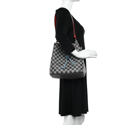 Louis Vuitton Damier Neonoe Black White 2 of 10