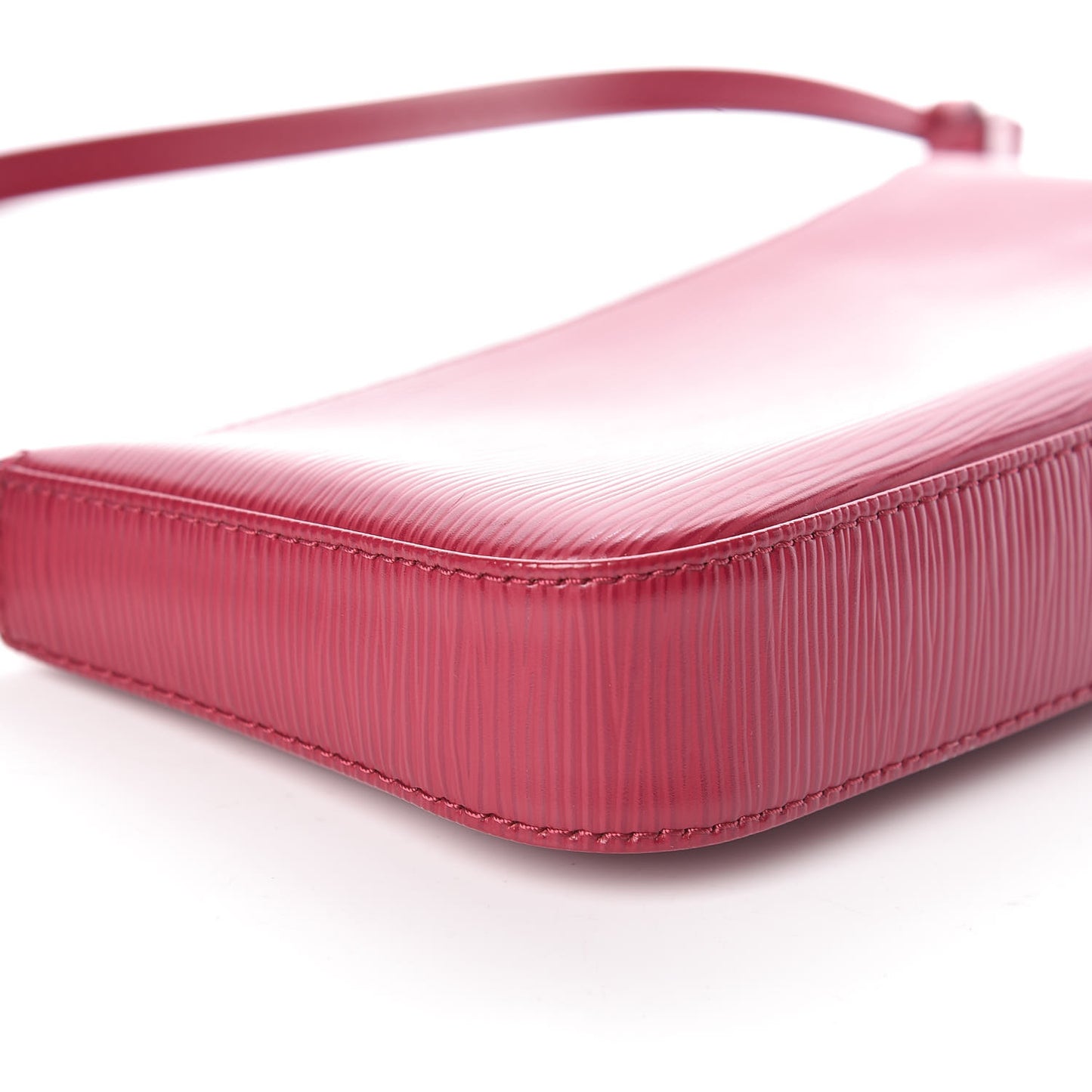 Epi Pochette Accessories NM Fuchsia